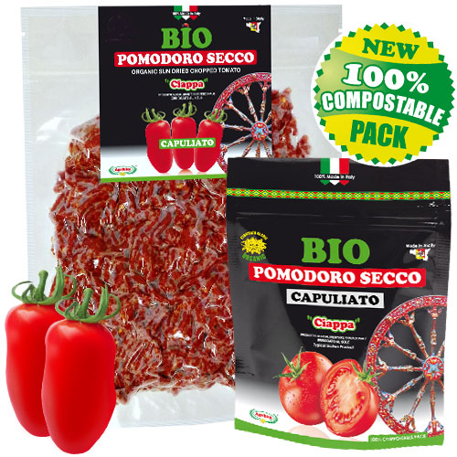 CAPULIATO - Sonnengetrocknete Tomaten Gehackt 100% ORGANISCHEN SIZILIEN - JETZT KAUFEN